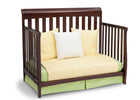 Delta Children Black Cherry Espresso (607) Marquis 4-in-1 Crib, Day Bed Conversion b4b 9-Marquis 4-in-1 Crib