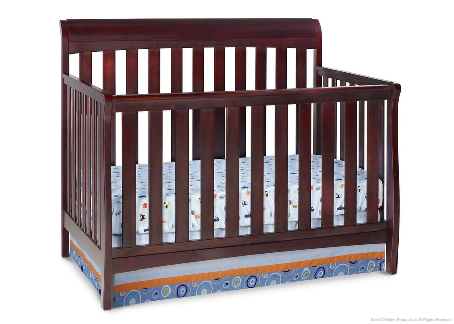 Delta Children Espresso Java (645) Marquis 4-in-1 Crib, Crib Conversion 2-Marquis 4-in-1 Crib