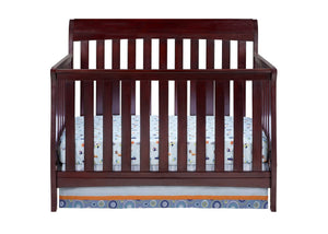 Delta Children Espresso Java (645) Marquis 4-in-1 Crib, Crib Conversion Front View a1a 13-Marquis 4-in-1 Crib