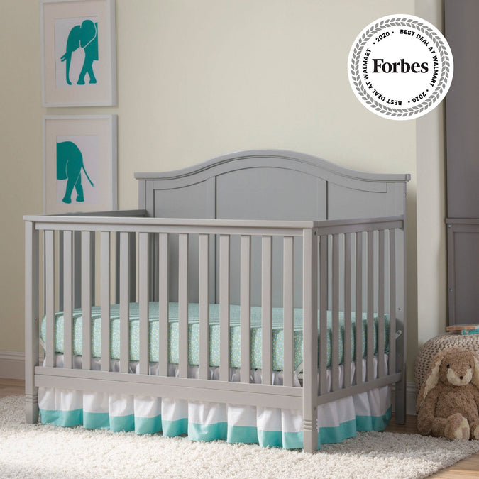 Madrid 4 in 1 Crib Grey 026 19-Madrid 5-in-1 Convertible Crib