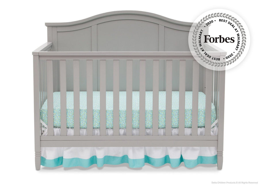 Grey (026) 13-Madrid 5-in-1 Convertible Crib