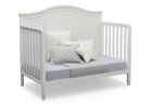 Bianca White (130) 7-Madrid 5-in-1 Convertible Crib