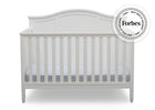 Bianca White (130) 4-Madrid 5-in-1 Convertible Crib