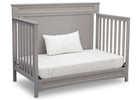Delta Children Grey (026) Prescott 4-in-1 Crib, Day Bed Conversion a5a 5-Princeton / Prescott 4-in-1 Crib