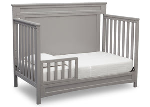 Delta Children Grey (026) Prescott 4-in-1 Crib, Toddler Bed Conversion a4a 11-Princeton / Prescott 4-in-1 Crib
