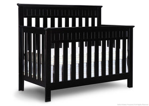 Delta Children Black (001) Chalet 4-in-1, Crib Conversion a2a 10-Chalet 4-in-1 Crib