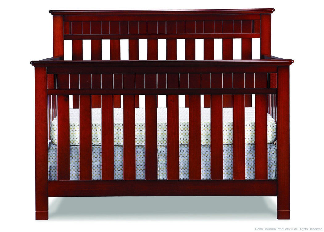 Delta Children Betony Cherry (627) Chalet 4-in-1, Crib Conversion d1d