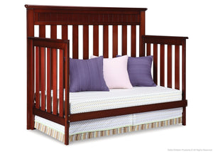 Delta Children Betony Cherry (627) Chalet 4-in-1, Day Bed Conversion d4d 8-Chalet 4-in-1 Crib