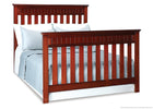 Delta Children Betony Cherry (627) Chalet 4-in-1, Full-Size Bed Conversion d5d 8-Chalet 4-in-1 Crib
