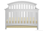 Delta Children White (100) Bentley 4-in-1 Crib, Crib Conversion a1a 2-Bentley 4-in-1 Crib