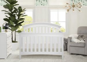 White (100) 0-Bentley 4-in-1 Crib