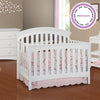 Brookside 4 in 1 Crib White 100 16-Bentley 4-in-1 Crib
