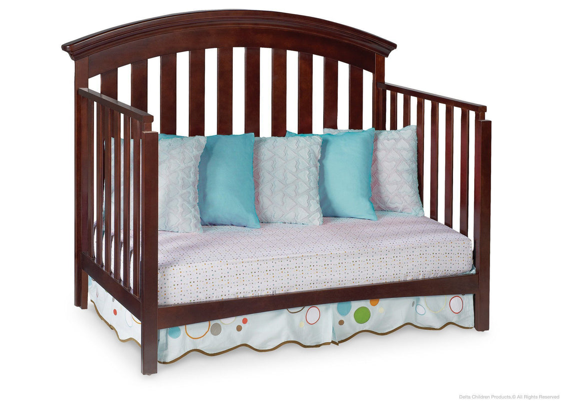 Delta Children Chocolate (204) Bentley 4-in-1 Crib, Day Bed Conversion b3b