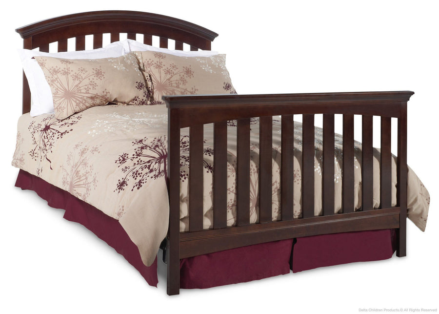 Delta Children Chocolate (204) Bentley 4-in-1 Crib, Full-Size Conversion b4b 14-Bentley 4-in-1 Crib