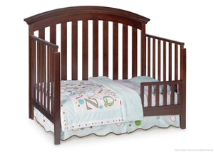 Delta Children Chocolate (204) Bentley 4-in-1 Crib, Toddler Bed Conversion with Toddler Guard Rail b2b 9-Bentley 4-in-1 Crib