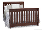 Delta Children Chocolate (204) Clermont 4-in-1 Crib, Full-Size Bed Conversion b5b 11-Clermont 4-in-1 Crib