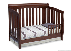 Delta Children Chocolate (204) Clermont 4-in-1 Crib, Toddler Bed Conversion b3b 10-Clermont 4-in-1 Crib