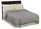Delta Children Dark Chocolate (207) Bennington Sleigh 4-in-1 Crib, Full-Size Conversion b5b 9-Bennington Sleigh 4-in-1 Crib
