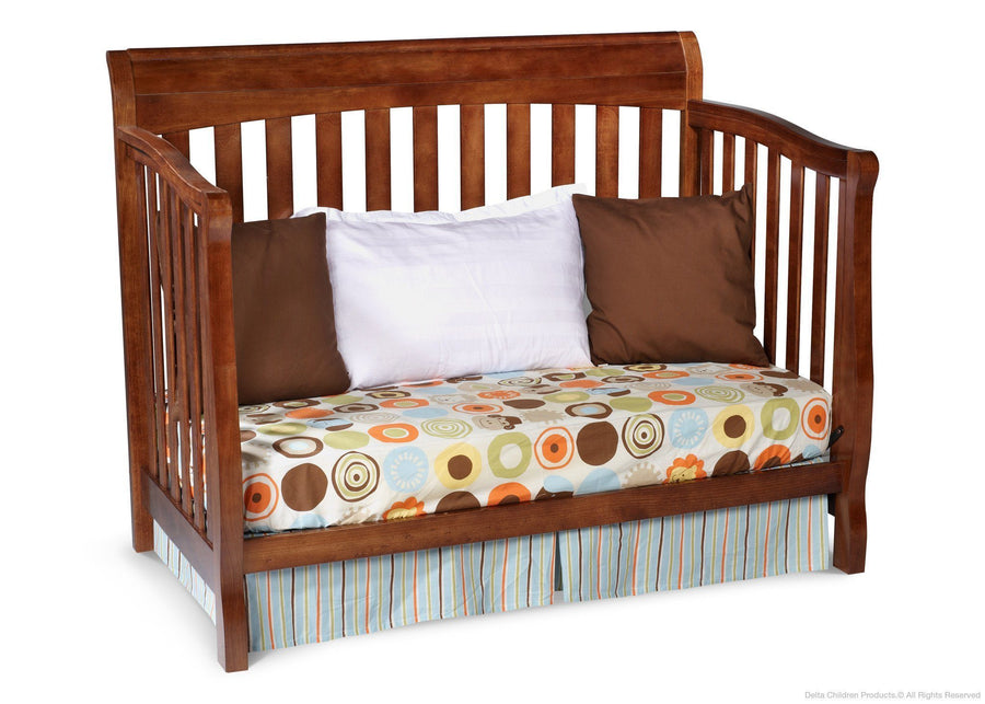 Delta Childrens Spiced Cinnamon (209) Eclipse 4-in-1 Day Bed Conversion b3b 7-Eclipse 4-in-1 Crib