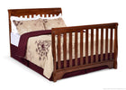 Delta Childrens Spiced Cinnamon (209) Eclipse 4-in-1 Full Bed Conversion b4b 8-Eclipse 4-in-1 Crib
