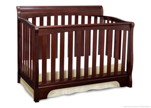 Delta Childrens Black Cherry Espresso (607) Eclipse 4-in-1 Crib c2c 15-Eclipse 4-in-1 Crib