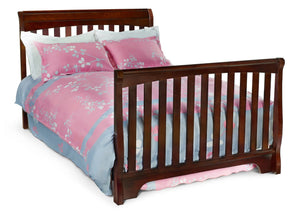 Delta Childrens Black Cherry Espresso (607) Eclipse 4-in-1 Full Bed Conversion c6c 14-Eclipse 4-in-1 Crib