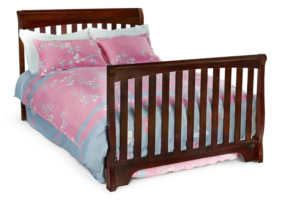 Delta Childrens Black Cherry Espresso (607) Eclipse 4-in-1 Full Bed Conversion c6c 11-Eclipse 4-in-1 Crib