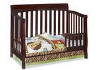 Delta Childrens Vintage Espresso (616) Eclipse 4-in-1 Toddler Bed Conversion d2d 12-Eclipse 4-in-1 Crib