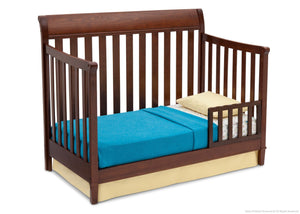 Delta Children Espresso Truffle (208) Haven 4-in-1 Crib, Toddler Bed Conversion b3b 10-Haven 4-in-1 Crib