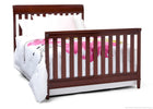 Delta Children Black Cherry Espresso (607) Haven 4-in-1 Crib, Full-Size Bed Conversion c6c 21-Haven 4-in-1 Crib