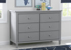 Delta Children Grey (026) Haven 6 Drawer Dresser, Hangtag View 1-Haven 6 Drawer Dresser