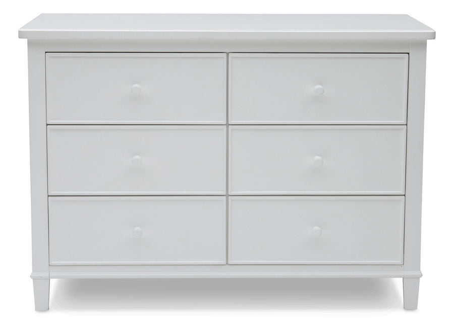 White (100) 8-Haven 6 Drawer Dresser