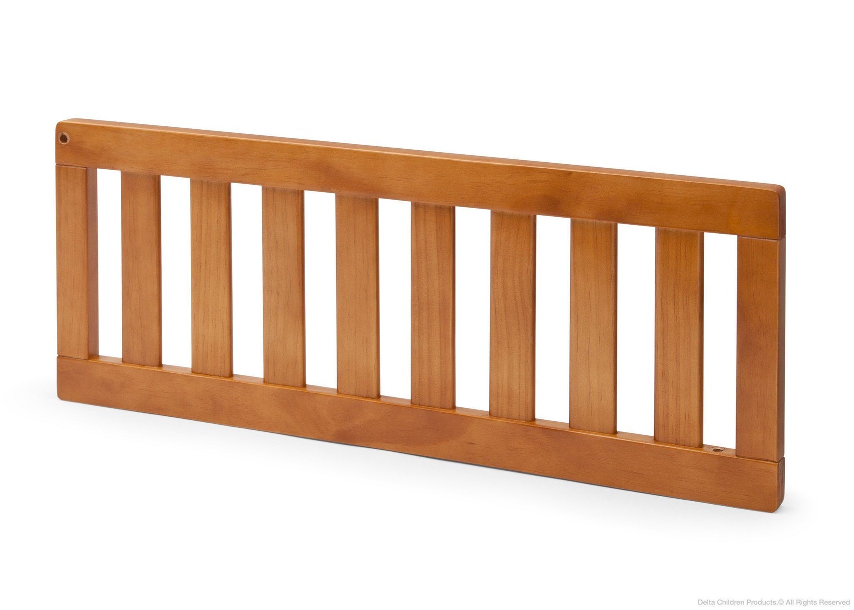 Delta Children Warm Honey (251) Mickey Icon Toddler Guardrail Side View, Option 1 a2a