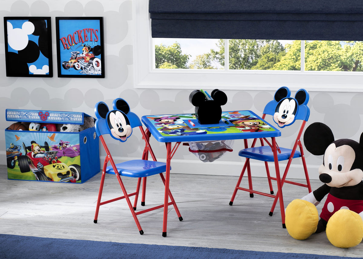 Disney Mickey Mouse (1053) 4-Piece Kids Furniture Set (99528MM), Hangtag, a1a