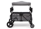 Grey (2148) 3-Jeep Wrangler Cooler Bag and Frame (Works with Jeep Wrangler Stroller Wagon #60001)