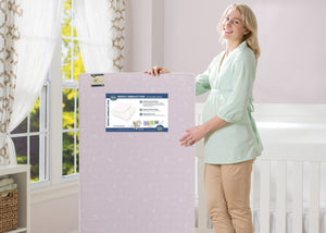 Serta Perfect Embrace Pinkâ„¢ Crib & Toddler Mattress Lifestyle View a0a No Color (NO) 4-Serta Perfect Embrace® Pink Crib & Toddler Mattress