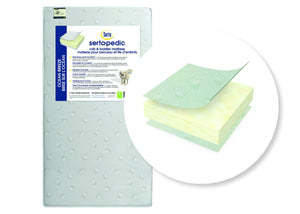 Serta Sertapedic® Ocean Breeze Crib and Toddler Mattress Cutout View a1a No Color (NO) 0-Sertapedic® Ocean Breeze Crib and Toddler Mattress