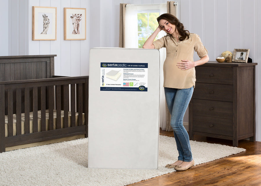  No Color (NO) 5-Serta® SertaPedic® Moongaze Crib and Toddler Mattress