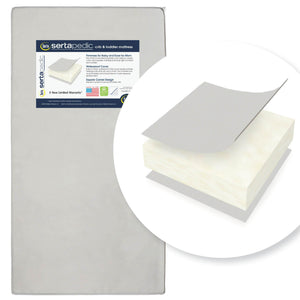 Serta SertaPedic Crib and Toddler Mattress (A41117-1115), a1a No Color (NO) 15-Serta® SertaPedic® Moongaze Crib and Toddler Mattress