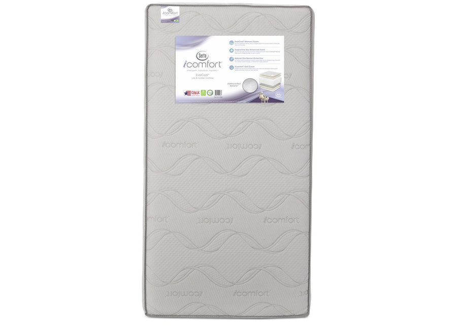 A41212 1030 serta Icomfort EverCool mattress 10-Serta iComfort EverCool® Crib & Toddler Mattress