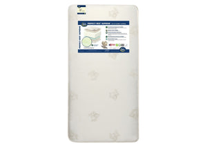 SertaÂ® Perfect RestÂ® Supreme Crib and Toddler Mattress Front View a4a No Color (NO) 4-Serta® Perfect Rest® Supreme Crib and Toddler Mattress