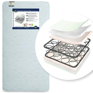 Serta Nightstarâ„¢ Deluxe Firm Crib & Toddler Mattress Front View a2a No Color (NO) 9-Serta Nightstar™ Deluxe Firm Crib & Toddler Mattress
