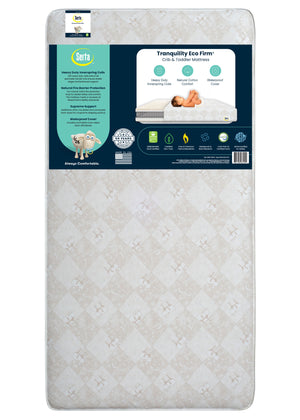No Color (NO) 6-Serta Tranquility™ Eco Firm Crib & Toddler Mattress