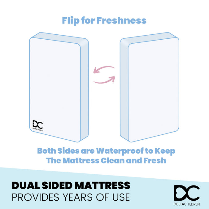 No Color (NO) 4-xSweet Bliss Dual Sided Crib & Toddler Mattress