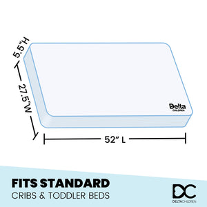 No Color (NO) 6-xSweet Bliss Dual Sided Crib & Toddler Mattress