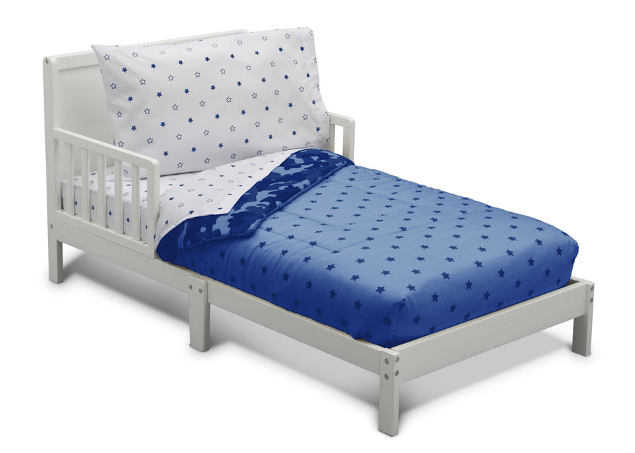 Boy 4-Piece Toddler Bedding Set 28-Boys 4-Piece Toddler Bedding Set