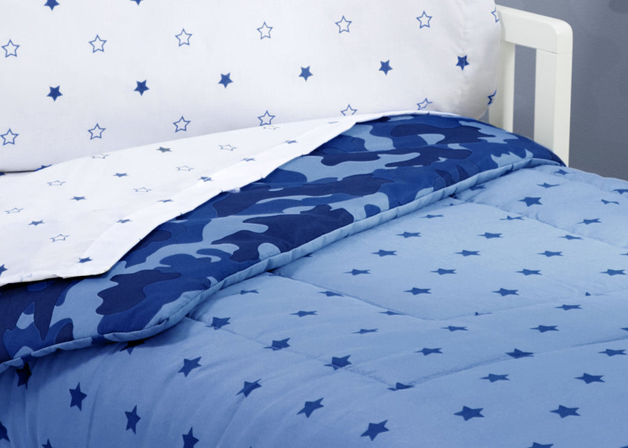 Boy 4-Piece Toddler Bedding Set 30-Boys 4-Piece Toddler Bedding Set