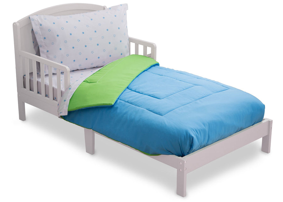 Boy 4-Piece Toddler Bedding Set 32-Boys 4-Piece Toddler Bedding Set