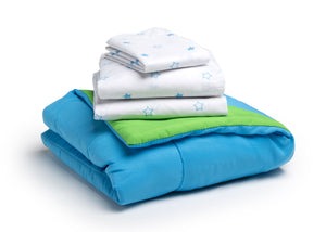 Boy 4-Piece Toddler Bedding Set, Bright Star (2207) g3g 32-Boys 4-Piece Toddler Bedding Set