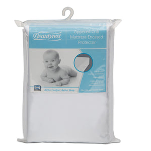 Simmons Kids BeautyrestÂ® Zippered Crib Mattress Encased Protector (B27030-0001), a1a No Color (NO) 1-Beautyrest® Zippered Crib Mattress Encased Protector